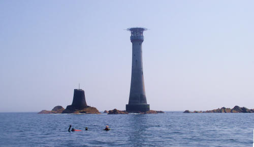 Diving the Eddystone